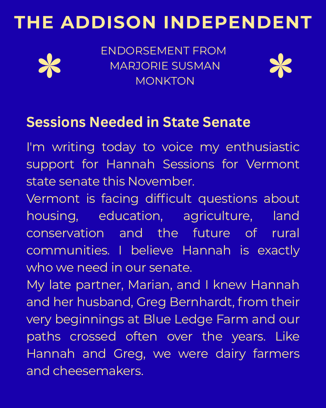 Endorsements endorsement letter sessions 1